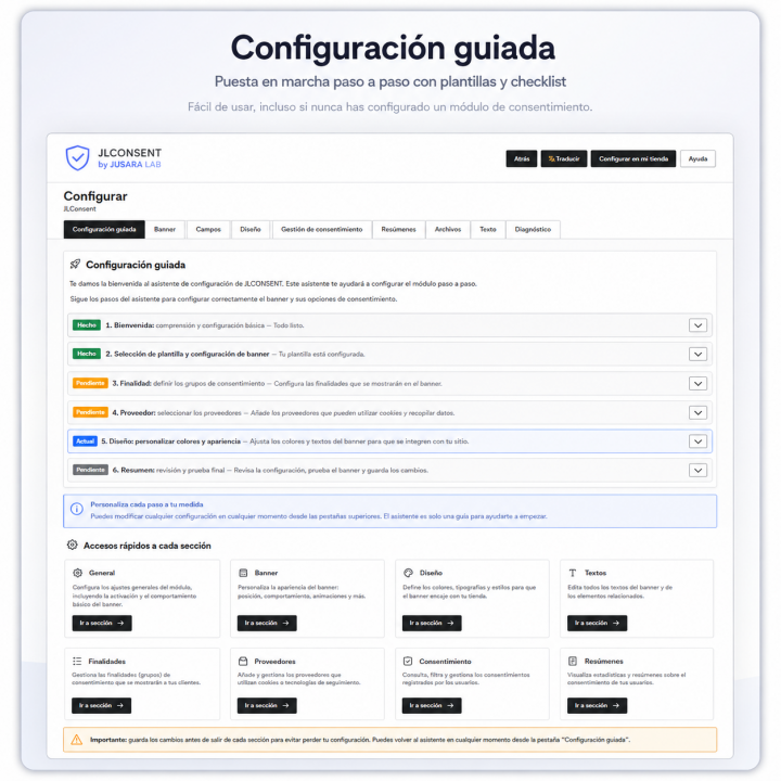 JLConsent: Cookies RGPD y Consent Mode V2