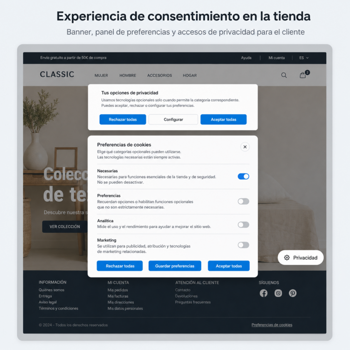 JLConsent: Cookies RGPD y Consent Mode V2