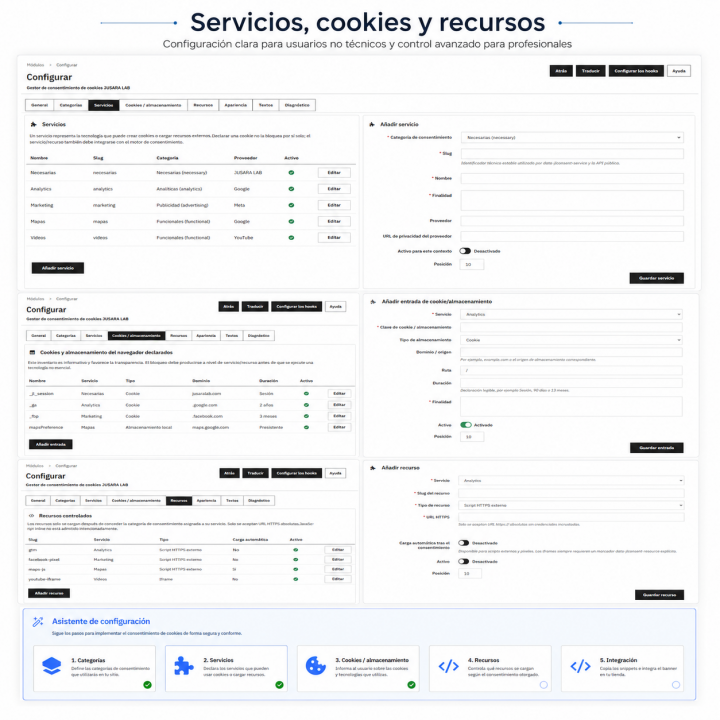 JLConsent: Cookies RGPD y Consent Mode V2